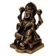 Brass Goddess Lakshmi Blessing Pose Statue