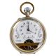 Original OTIS 8 Days 1920s Steel Open Face Pocket Watch