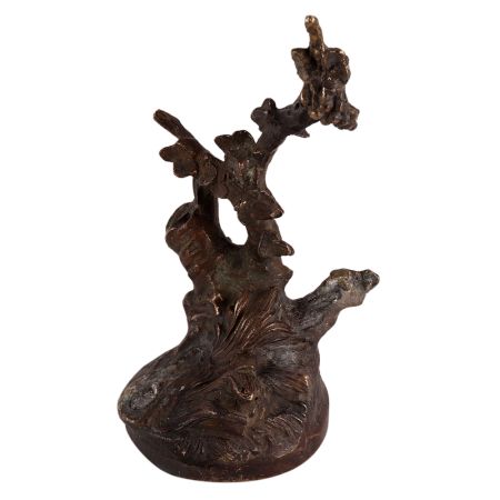 Old Brass Old Tree For Decoration