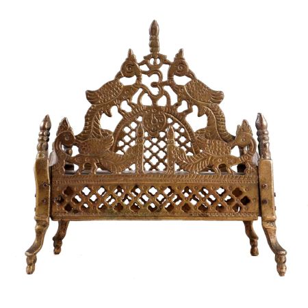 Brass Singhasan For Gods