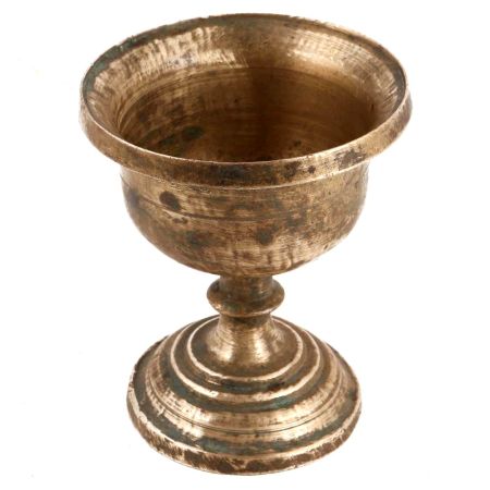 Brass Tibetan BuddhistÂ Butter Lamp