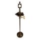 Brass Ritual Oil Lamp With Adjustable Key