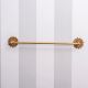 Golden Brass Towel Rail Bathroom Single Towel Bar