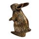Brass Sitting Bunny Rabbit For Table Decoration