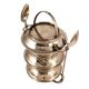 Brass Tiffin Box with 4 Compartments and 2 Spoons
