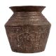Brass Engraved Lota Kalash for Pooja