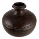 Brass Water PotÂ From Nepal With A Big Belly And Protruding Lip