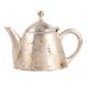 English Tea Pot in Brass and Silver Plated