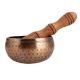 Brass Singing Bowl With Wooden MalletÂ for Meditation and Prayer