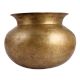 Traditional Brass Pot In antique Finish