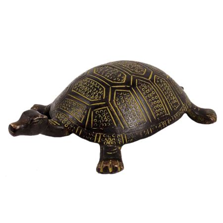 Brass Turtle Figurine Gift Statue for Home Decor