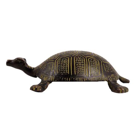 Brass Turtle Figurine Gift Statue for Home Decor