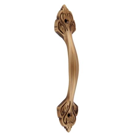 Dark Brushed Antique Brass Door HandleÂ Alexander Pull