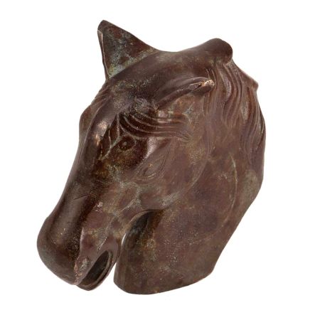 Horse Head Wall Hanging Statue