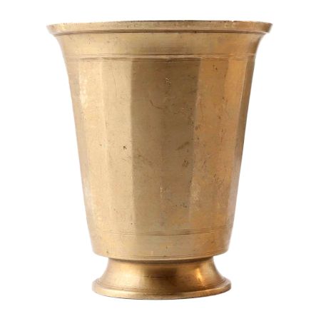 Brass Textured Tumbler Glass