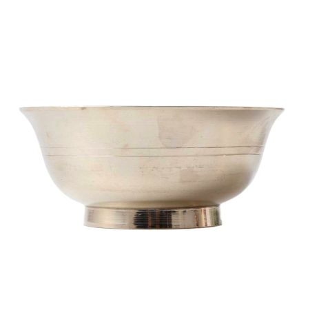 Silver Brass Bowl Or Katori For Decoration