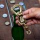 Brass Tribal Man Bottle Opener