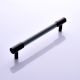 Black Medium Cylinder Glass Door Handles