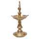 Golden Brass Peacock Design Oil Lamp Mayil Vilakku Diya