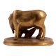 Brass Kamdhenu Cow andÂ Calf Statue