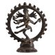 Brass Nataraja Shiva Idol In Black Finish