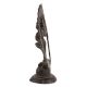 Brass Nataraja Shiva Idol In Black Finish