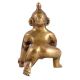 BrassÂ Laddu Gopal or little Krishna Statue