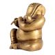 Brass Murli Ganesha Statue