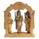 Brass Ram Darbar Statue Ram Sita Lakshman Hanuman ji Idol