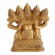 Brass Panchmukhi Ganesha Statue