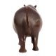 Brass SafariÂ Hippopotamus Statue In Dark Finish