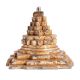 Three Dimensional Brass Meru Chakra Or Sri Yantra