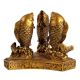 Golden Fish Three Fish Feng Shui Bone Statue To Attract Wealth