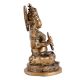 Brass Goddess Laxmi  Statue Sitting In Blessing Pose