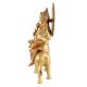 Brass Goddess Durga On Lion Statue