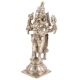 Brass Goddess Mariamman Statue Nickel Finish