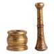Brass Mortar And pestle Or Indian Kutni