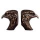 Brass Eagle Head Book End In pair