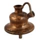 Brass Islamic Mughal Hookah Pot with Hand Engraving
