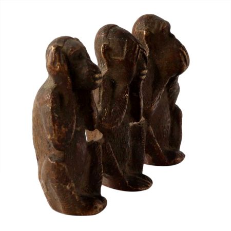 Brass MonkeyÂ Statues of See No EvilÂ Hear No EvilÂ Speak No Evil