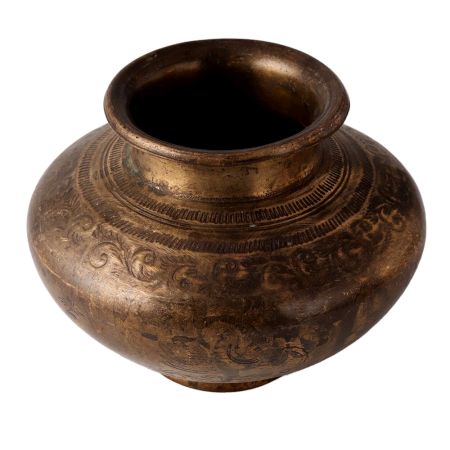 Brass Pooja Lota In Antique Finish