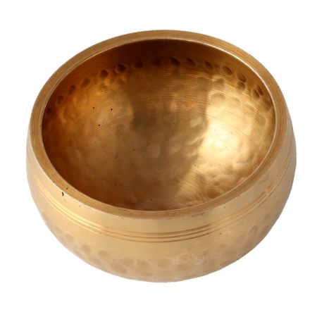 Hand Hammered Brass Tibetan Singing Bowl