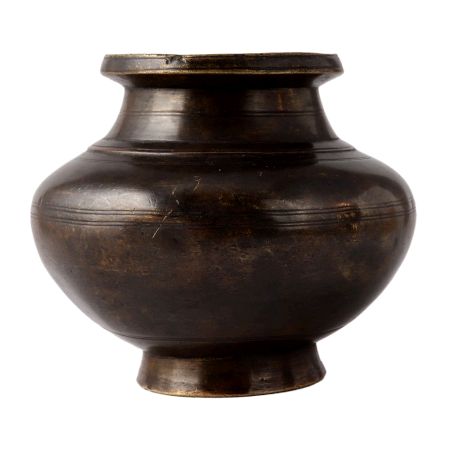 Brass Water Drinking Pot Lota In Antique Finish