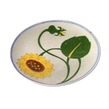 Sunflower Porcelain plate Wall Hanging