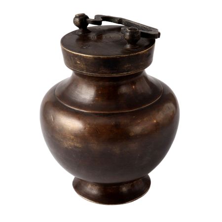 Indian Sadhu Kamandalam Brass Pot