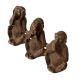 Brass MonkeyÂ Statues of See No EvilÂ Hear No EvilÂ Speak No Evil