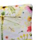 Dragon Fly Colorful Floral Canvas Zipper Pouch