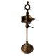 Long Indian StandÂ Brass Oil Lamp Diya
