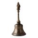 Brass Bell With Hanuman Finial
