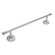 Silver Regal Brass Wall Mount Single Towel Bar